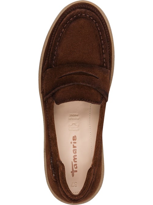 Mocassin cuir tamaris - Kiabi Mocassin cuir tamaris - Kiabi