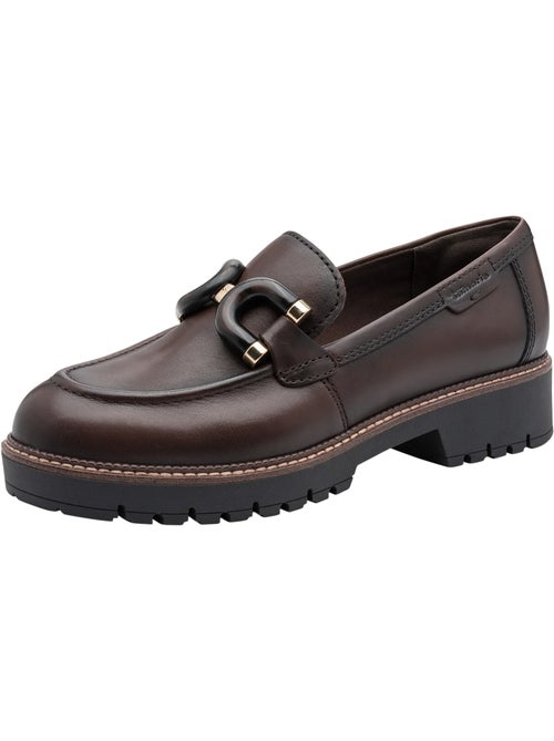 Mocassin cuir tamaris - Kiabi Mocassin cuir tamaris - Kiabi