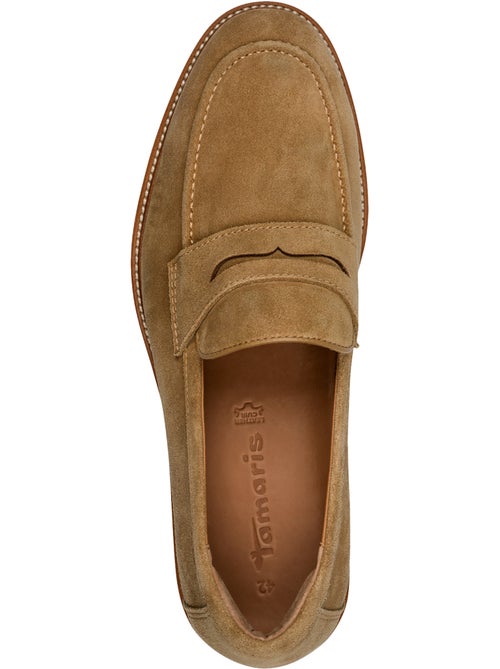 Mocassin Cuir Tamaris - Kiabi