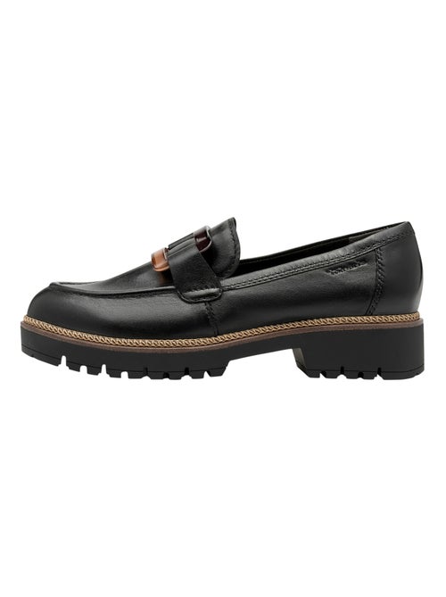 Mocassin Cuir Tamaris - Kiabi