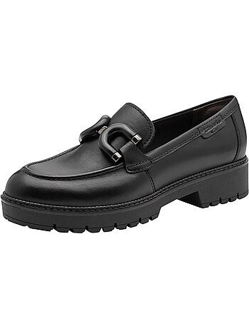 Mocassin cuir tamaris