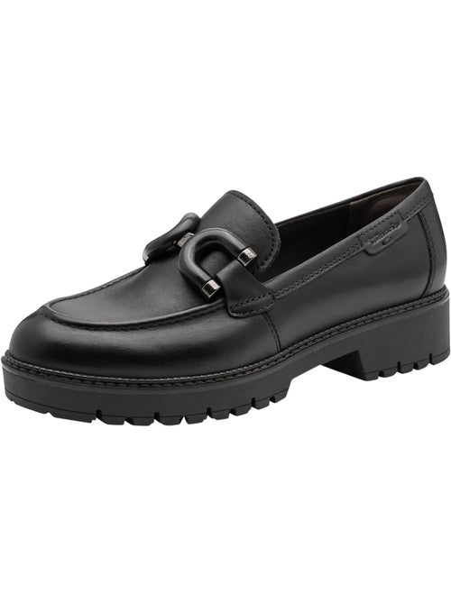 Mocassin cuir tamaris - Kiabi Mocassin cuir tamaris - Kiabi