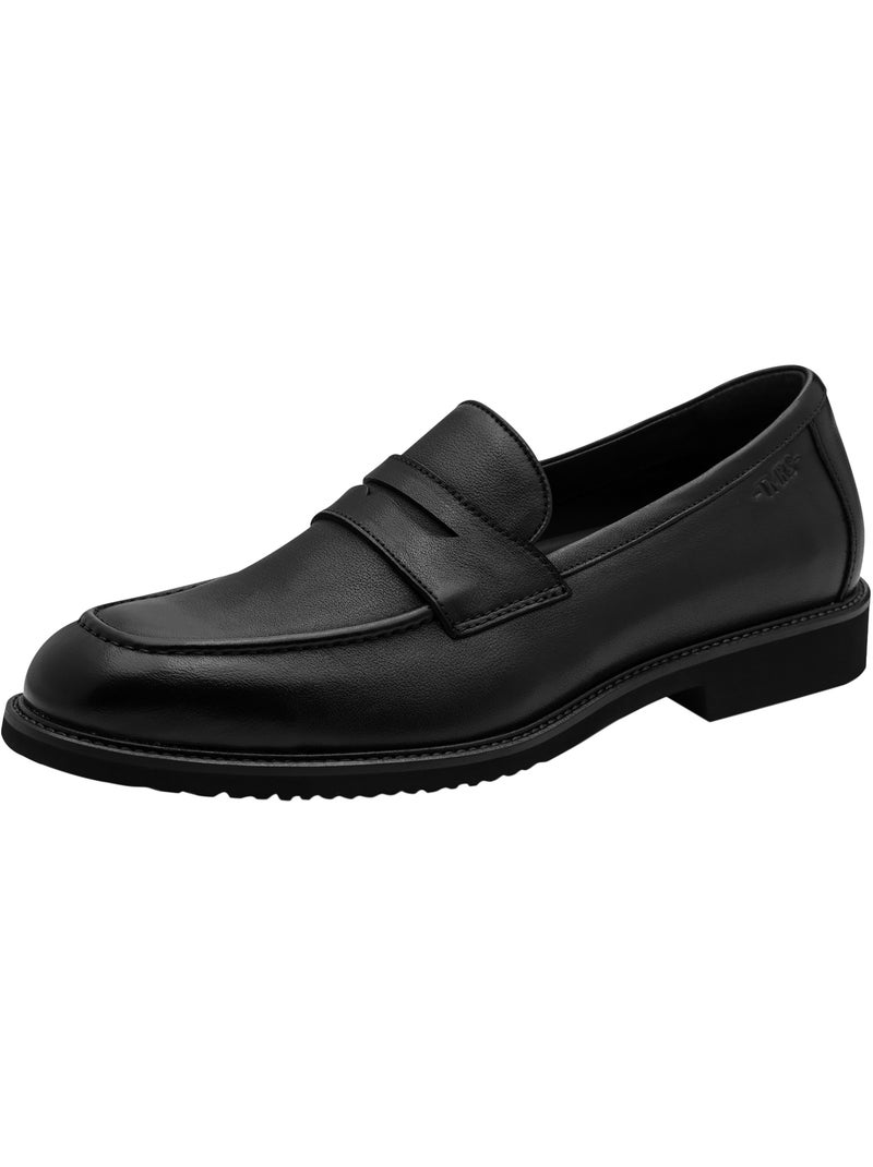 Mocassin Cuir Tamaris Noir - Kiabi