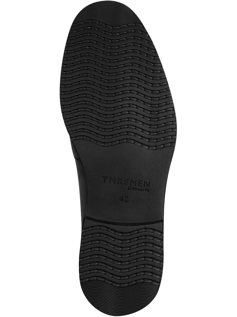 Mocassin Cuir Tamaris Noir - Kiabi