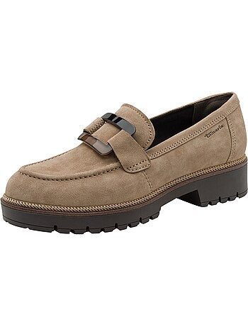 Mocassin cuir tamaris