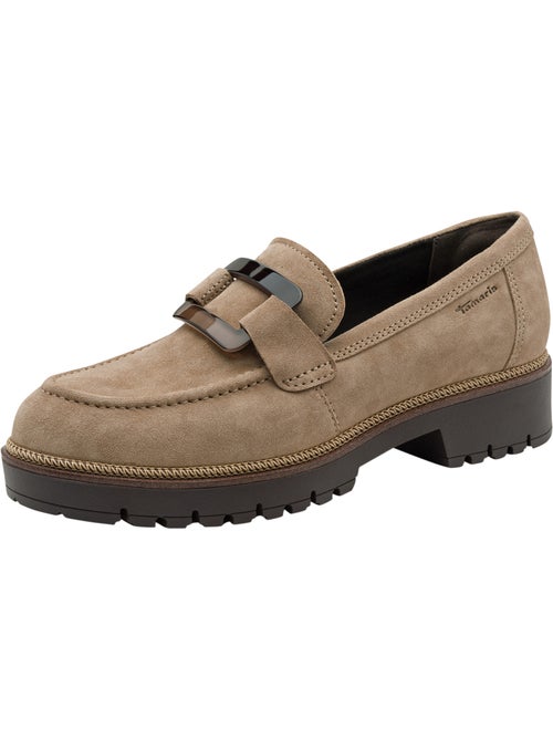 Mocassin cuir tamaris - Kiabi Mocassin cuir tamaris - Kiabi