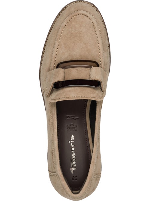 Mocassin cuir tamaris - Kiabi Mocassin cuir tamaris - Kiabi