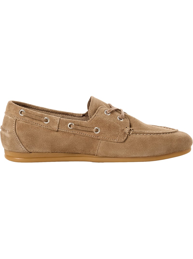 Mocassin Cuir Tamaris Taupe - Kiabi