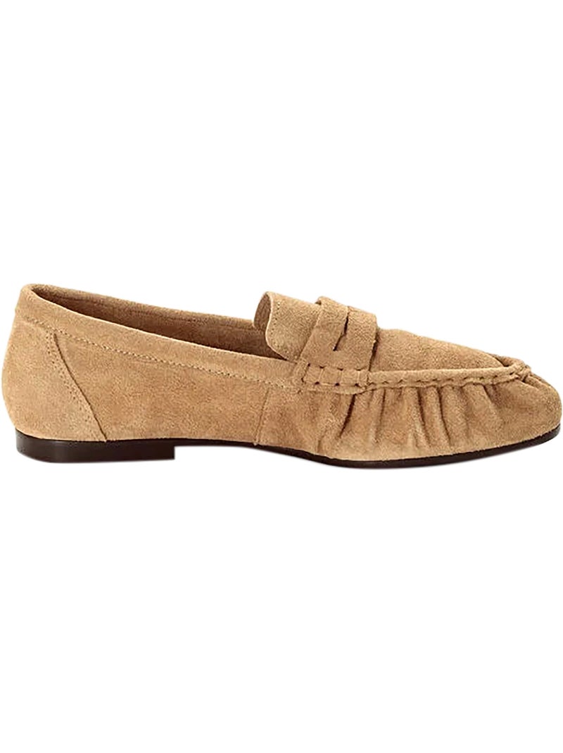 Mocassin Cuir Tamaris Taupe - Kiabi