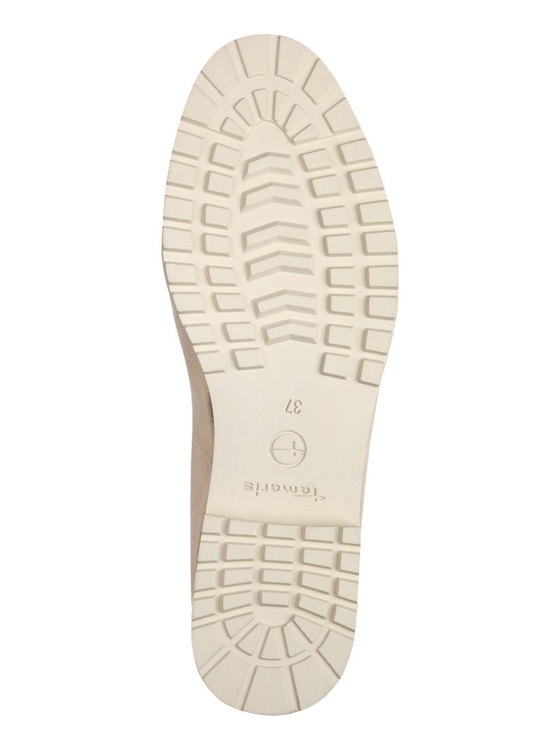 Mocassin Cuir Tamaris Touch-It Marron - Kiabi