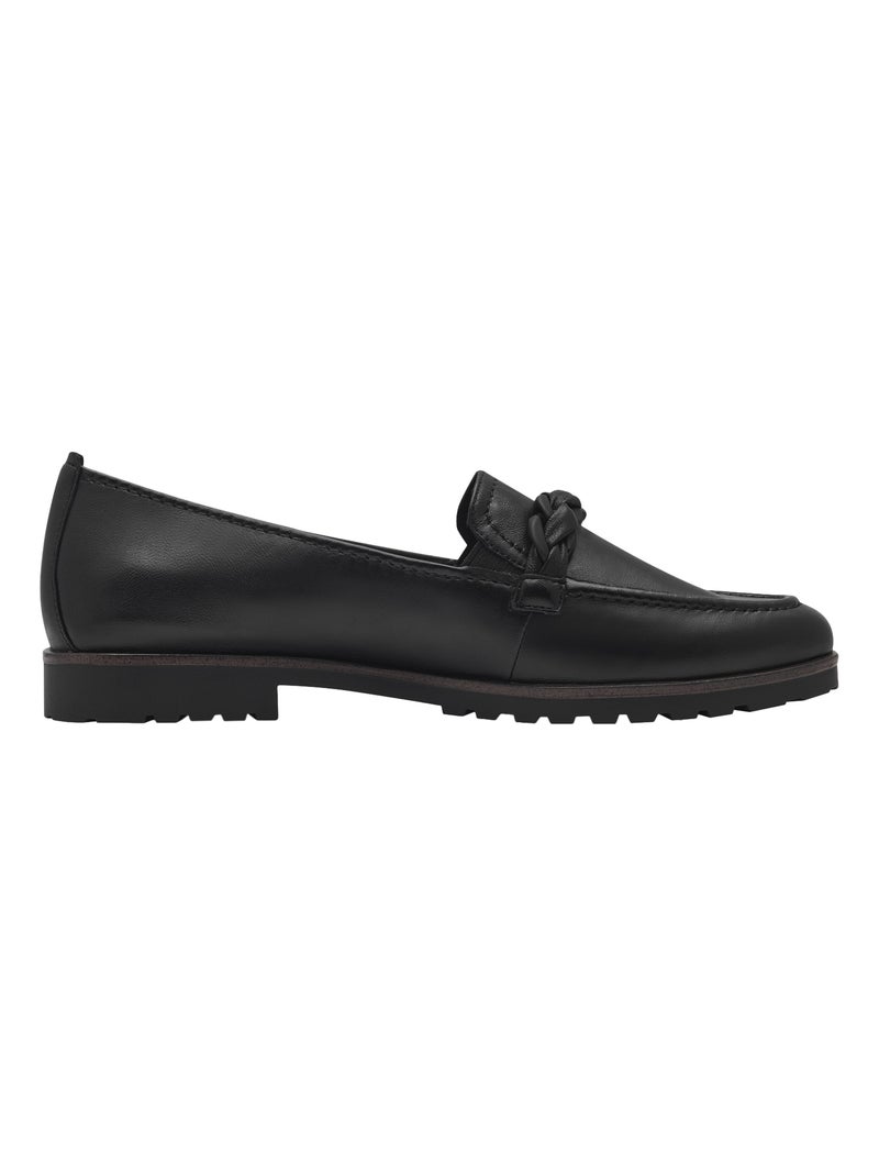 Mocassin Cuir Tamaris Touch-It Noir - Kiabi