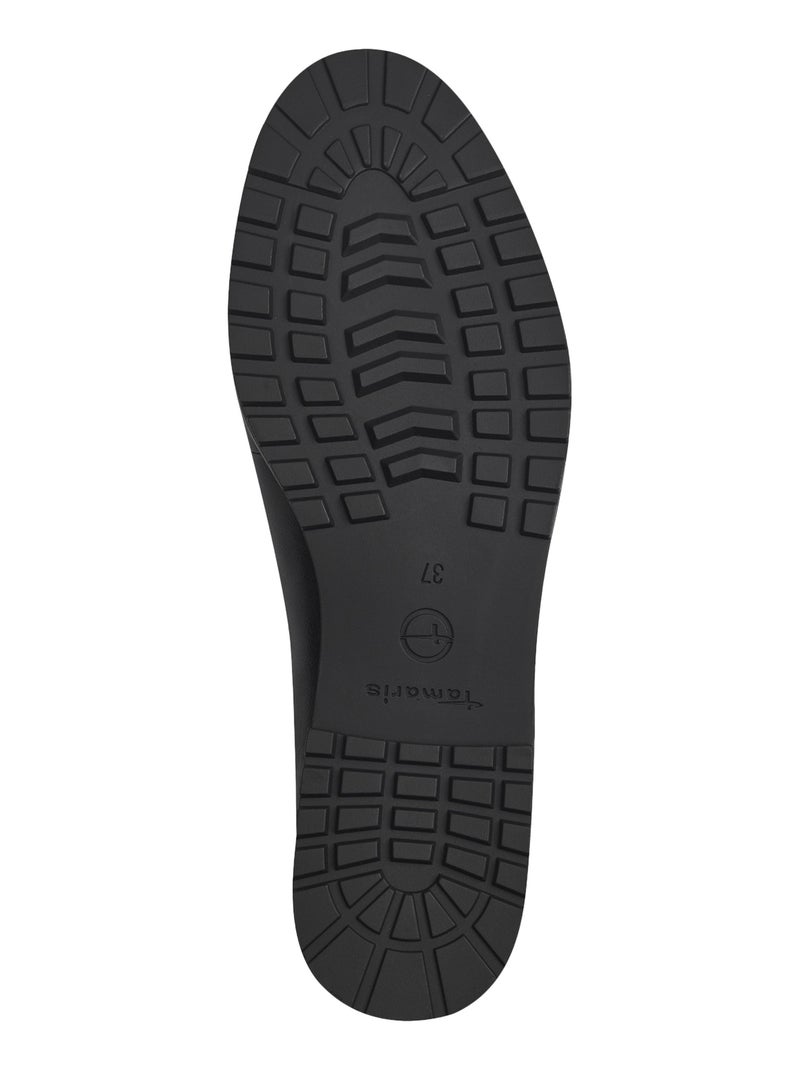 Mocassin Cuir Tamaris Touch-It Noir - Kiabi