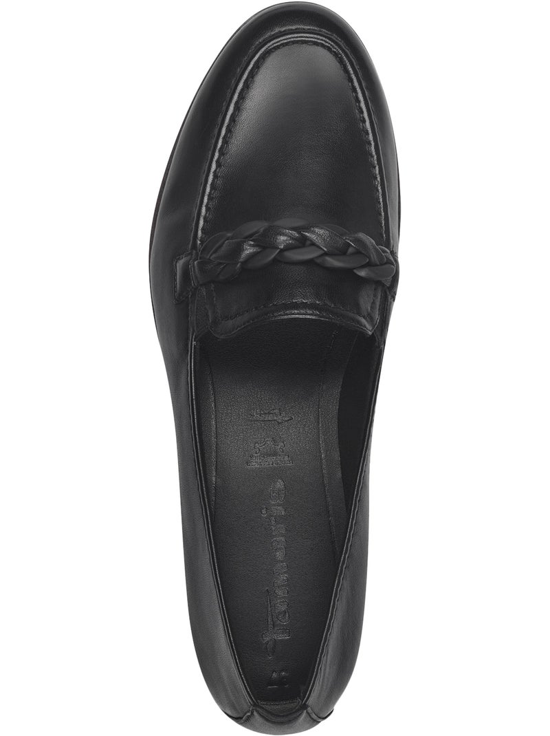 Mocassin Cuir Tamaris Touch-It Noir - Kiabi