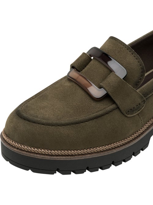 Mocassin cuir tamaris - Kiabi Mocassin cuir tamaris - Kiabi