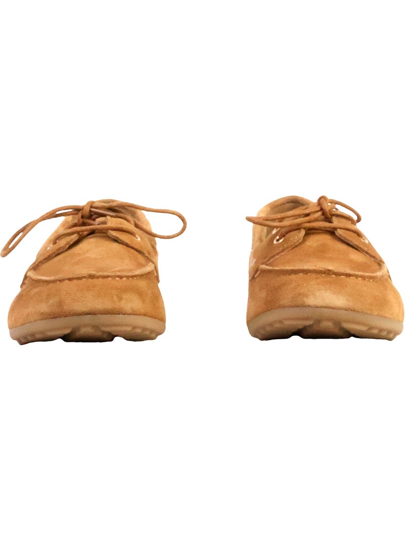 Mocassin Cuir The Divine Factory Alénoa Camel - Kiabi