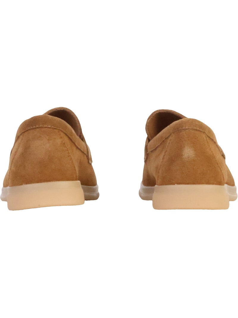 Mocassin Cuir The Divine Factory Alénoa Camel - Kiabi