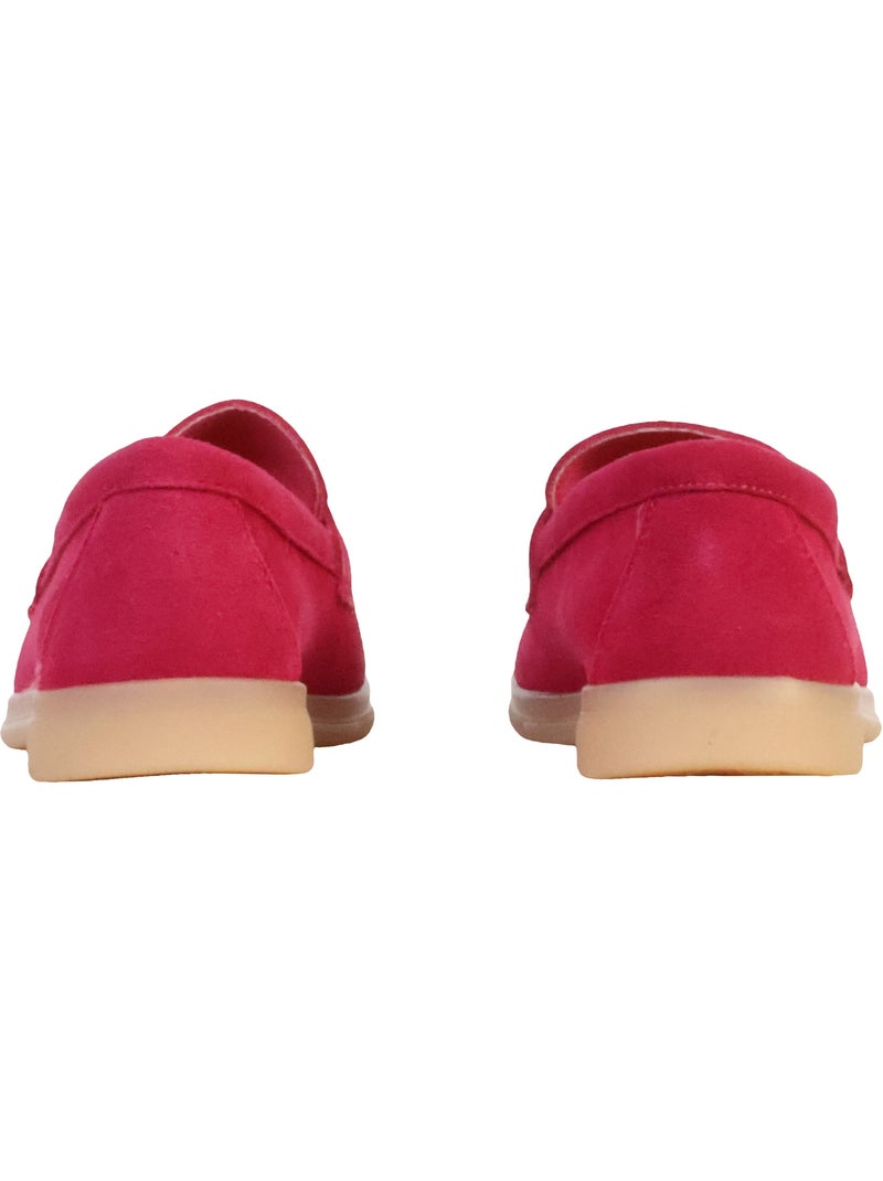 Mocassin Cuir The Divine Factory Alénoa Rose - Kiabi