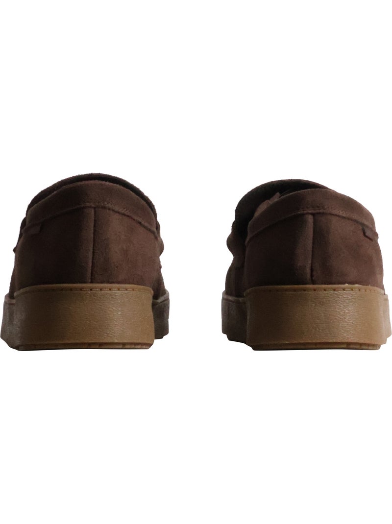 Mocassin cuir xti Marron - Kiabi