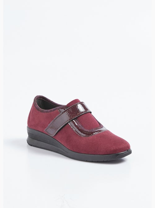 Mocassin élastiqués scratchés confort - Afibel - Kiabi