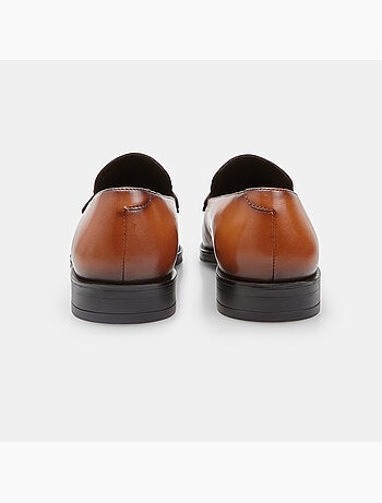 Mocassin en cuir Bata