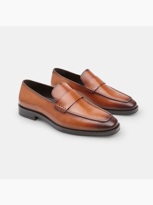 Mocassin en cuir Bata - Kiabi