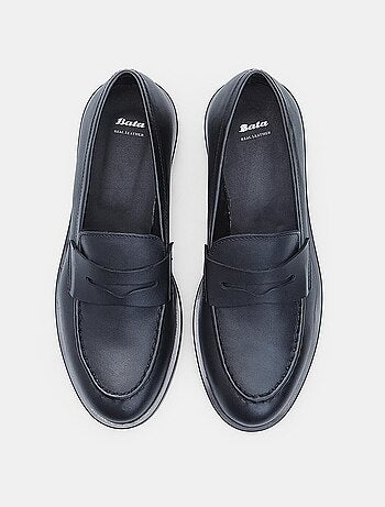 Mocassin en cuir Bata