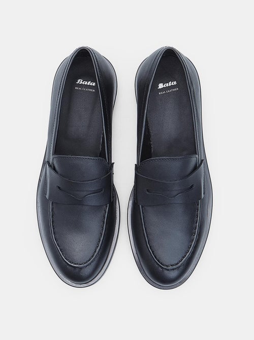 Mocassin en cuir  Bata - Kiabi