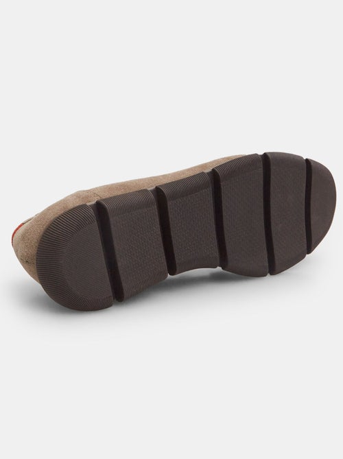 Mocassin en daim BATA - Kiabi