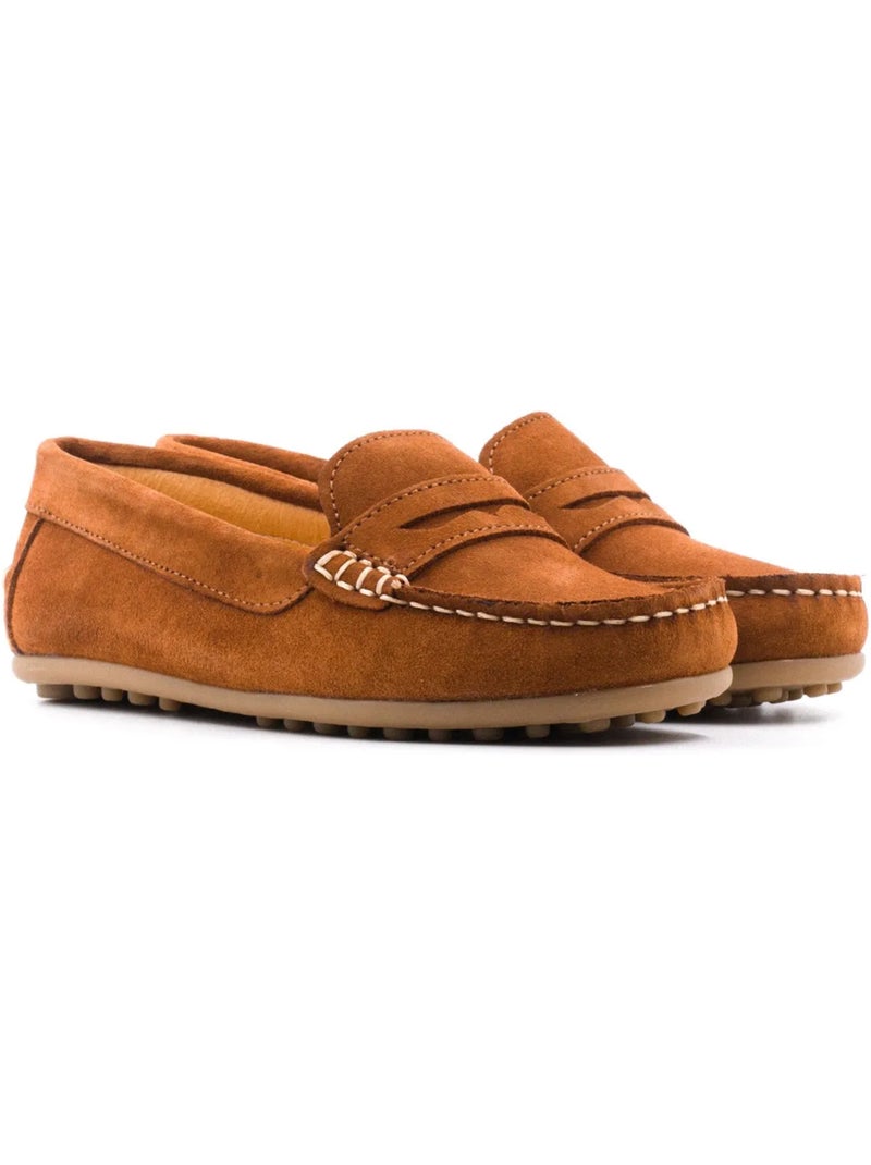 Mocassin enfant - boni ambroise Beige foncé - Kiabi