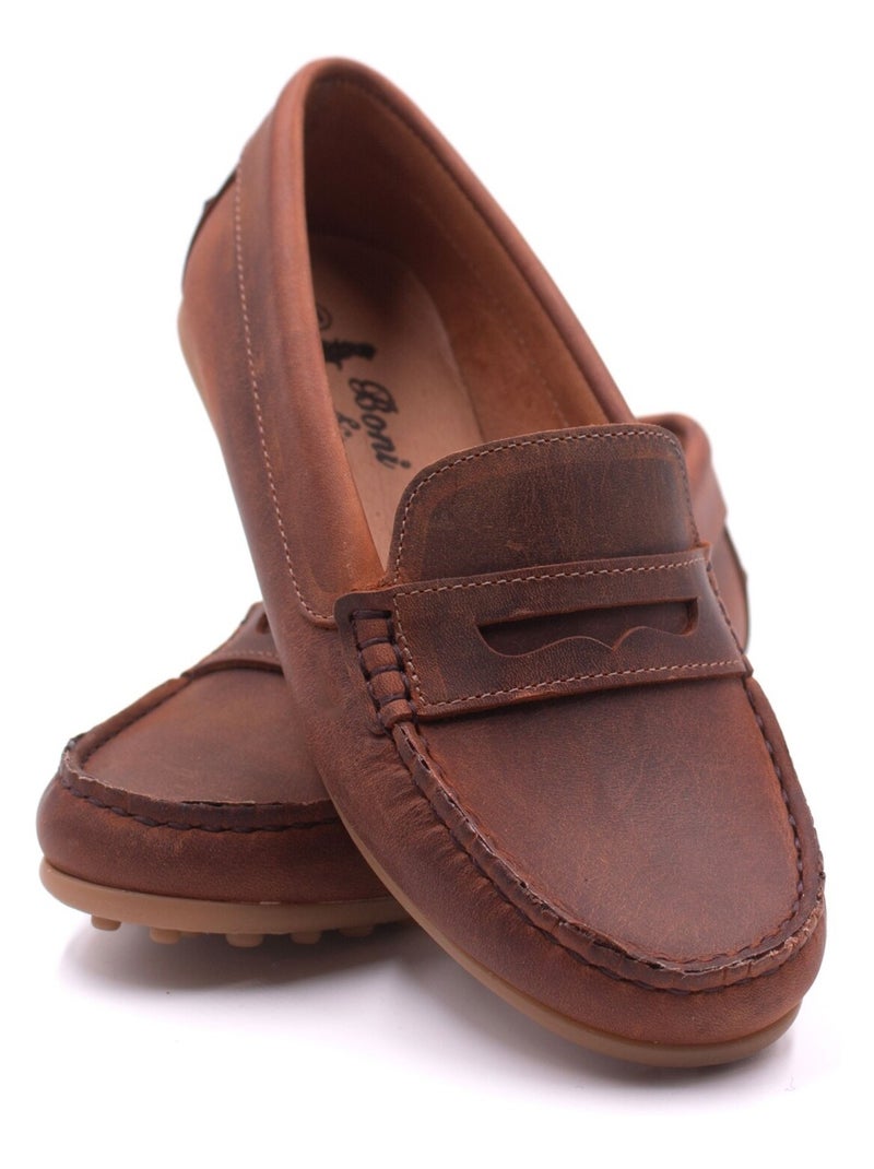Mocassin Enfant - Boni Ambroise Marron - Kiabi