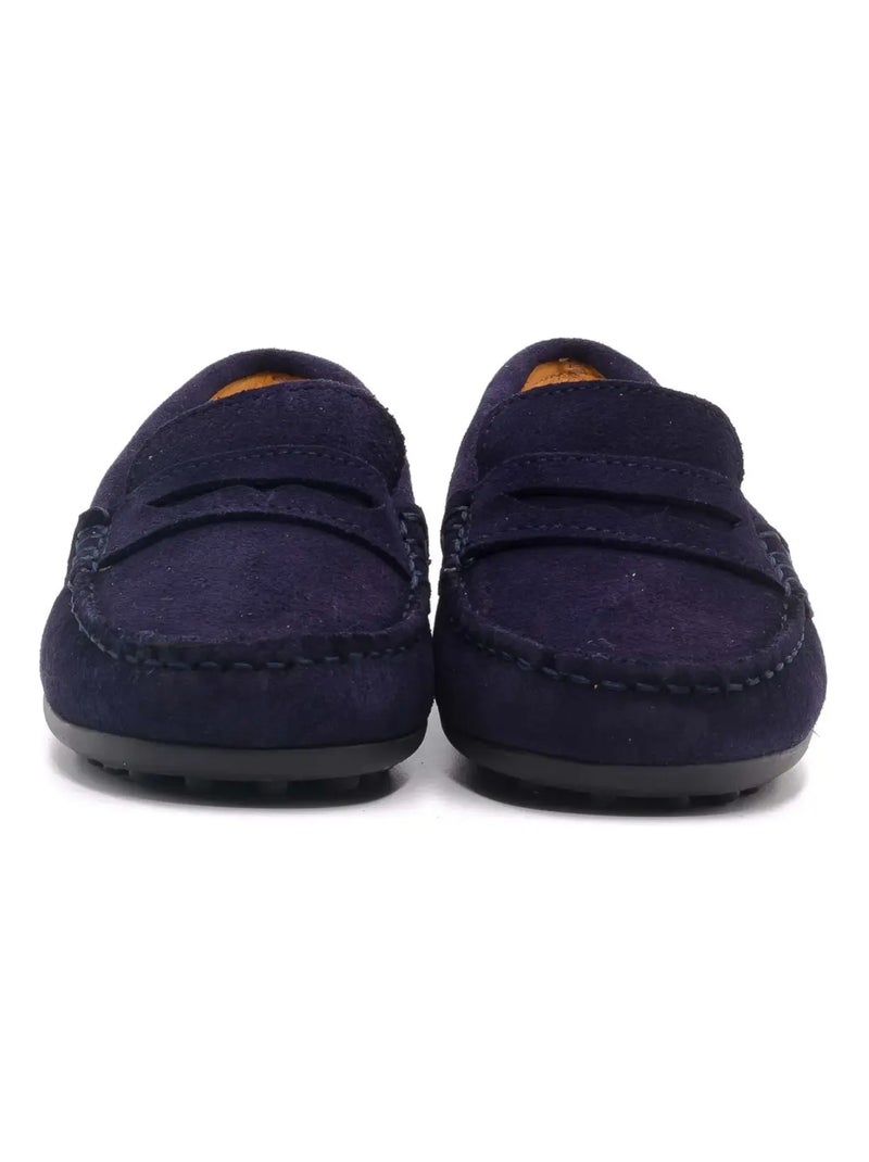 Mocassin Enfant - Boni Ambroise Noir Bleu marine Bleu - Kiabi