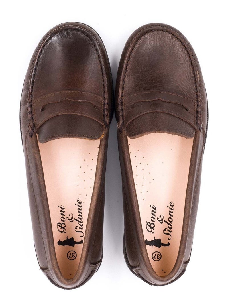 Mocassin Enfant - Boni Horace Marron - Kiabi