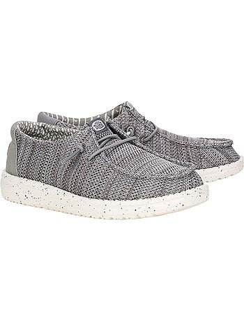 Mocassin Enfant à Lacets Hey Dude Wally Y Stretch Sox