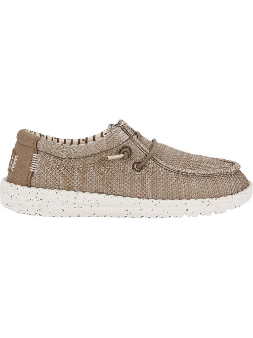 Mocassin Enfant à Lacets Hey Dude Wally Y Stretch Sox - Kiabi