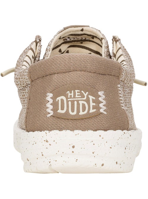 Mocassin Enfant à Lacets Hey Dude Wally Y Stretch Sox - Kiabi
