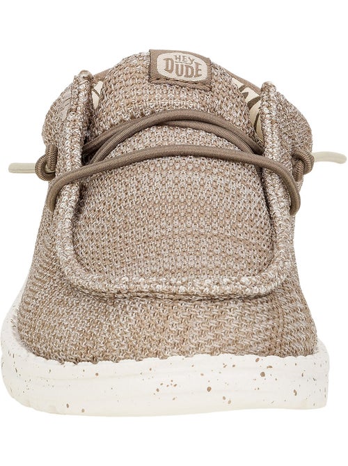 Mocassin Enfant à Lacets Hey Dude Wally Y Stretch Sox - Kiabi