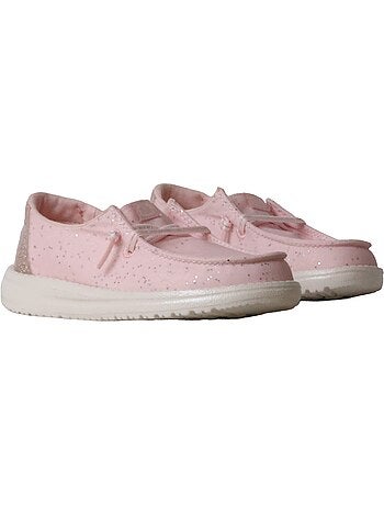 Mocassin Enfant à Lacets Hey Dude Wendy Y Sparkle Surprise