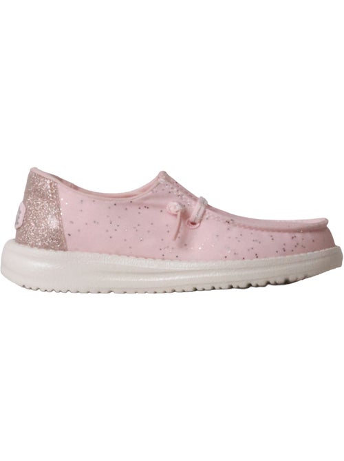 Mocassin Enfant à Lacets Hey Dude Wendy Y Sparkle Surprise - Kiabi