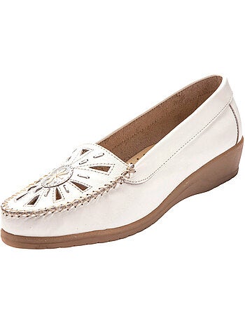 Mocassin fantaisie ajouré - PEDICONFORT