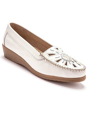 Mocassin fantaisie ajouré - PEDICONFORT