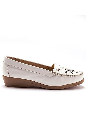 Mocassin fantaisie ajouré - PEDICONFORT