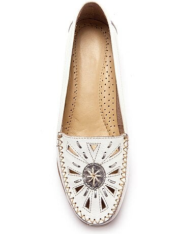 Mocassin fantaisie ajouré - PEDICONFORT