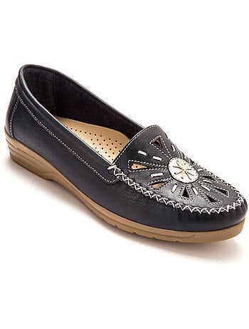 Mocassin fantaisie ajouré - PEDICONFORT