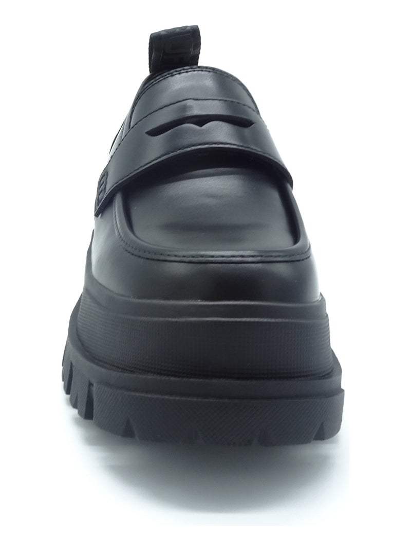 Mocassin Femme Buffalo Noir - Kiabi