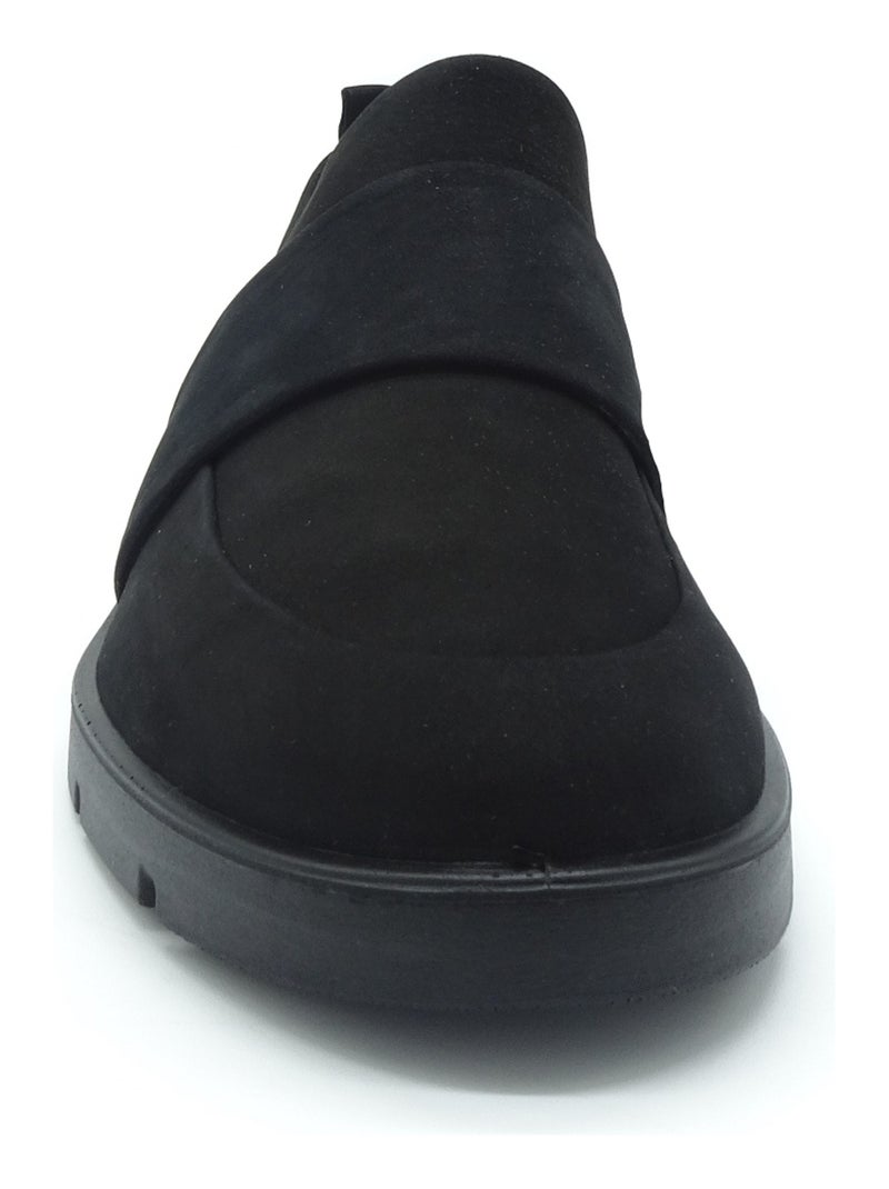 Mocassin Femme Ecco Noir - Kiabi
