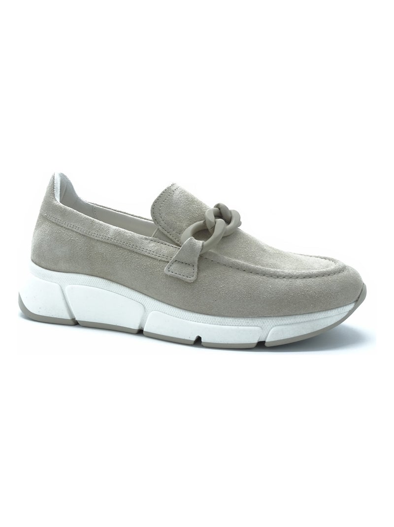Mocassin Femme Gabor Beige - Kiabi