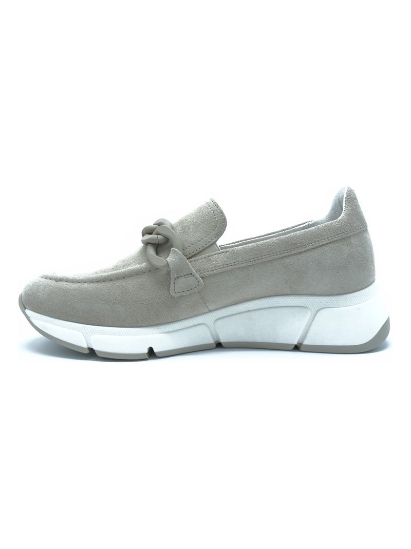 Mocassin Femme Gabor Beige - Kiabi