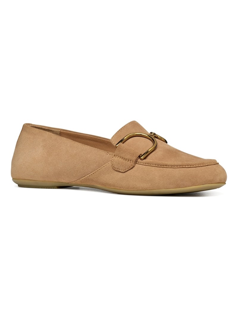 Mocassin Femme Geox Beige - Kiabi