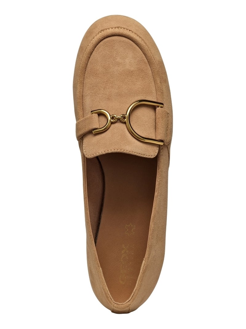 Mocassin Geox Beige Beige - Kiabi