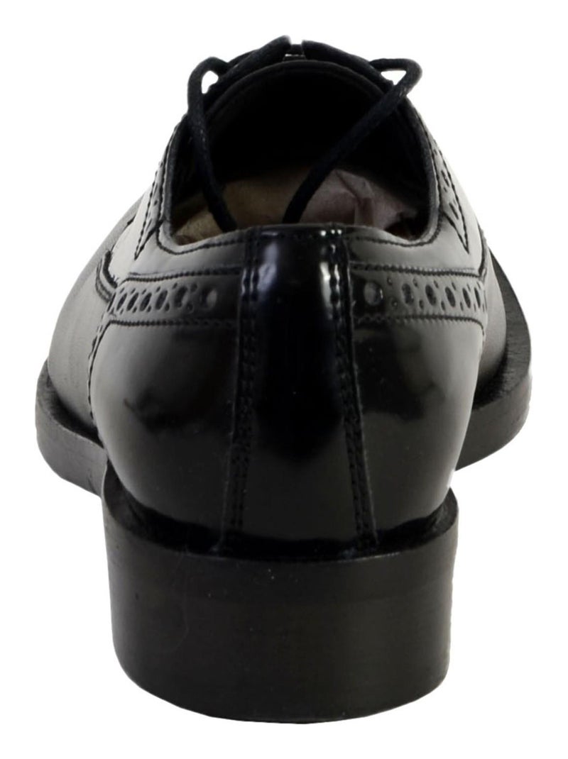 Mocassin Geox D Brogue Noir - Kiabi